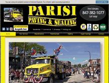 Tablet Screenshot of parisipaving.com